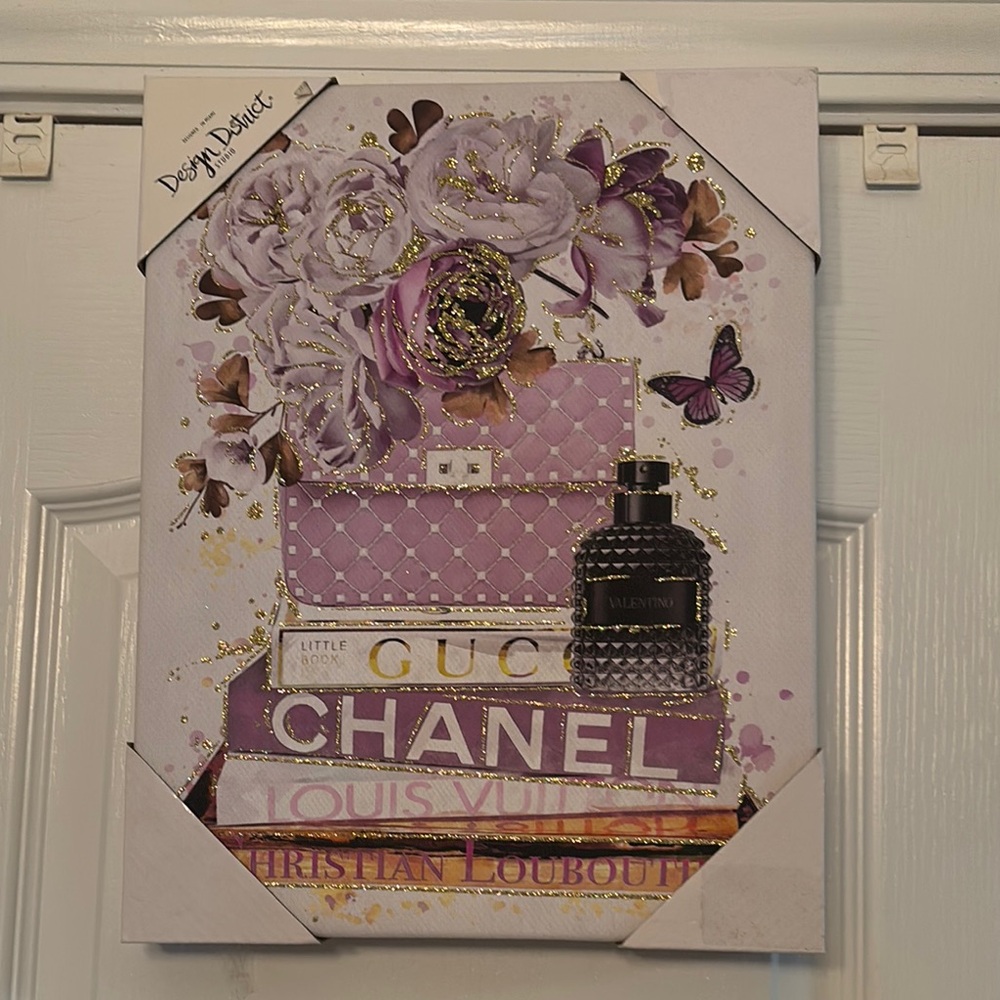 2/$60 Luxury Theme Floral Canvas Art